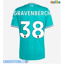 Camisa de time de futebol Liverpool Ryan Gravenberch #38 Replicas 3º Equipamento 2025-26 Manga Curta